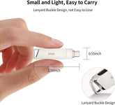 64GB USB C Flash Drive - Dual USB 3.2 Type-C & USB-A Thumb Drive, Up to 200MB/s, Zinc Alloy, OTG Compatible for Phone, Mac & PC